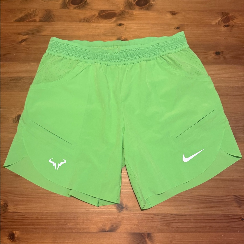 Nike Dri-FIT ADV 7" Tennis Shorts
Green/White RAFA